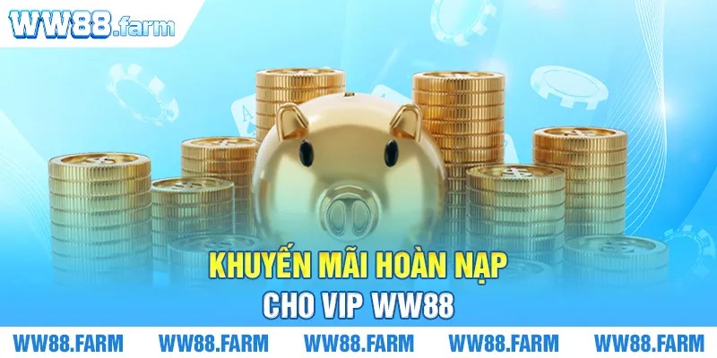 khuyến mãi hoàn nạp cho VIP WW88